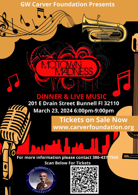 Dinner & Live Music March 23rd 2024 6pm to 9pm