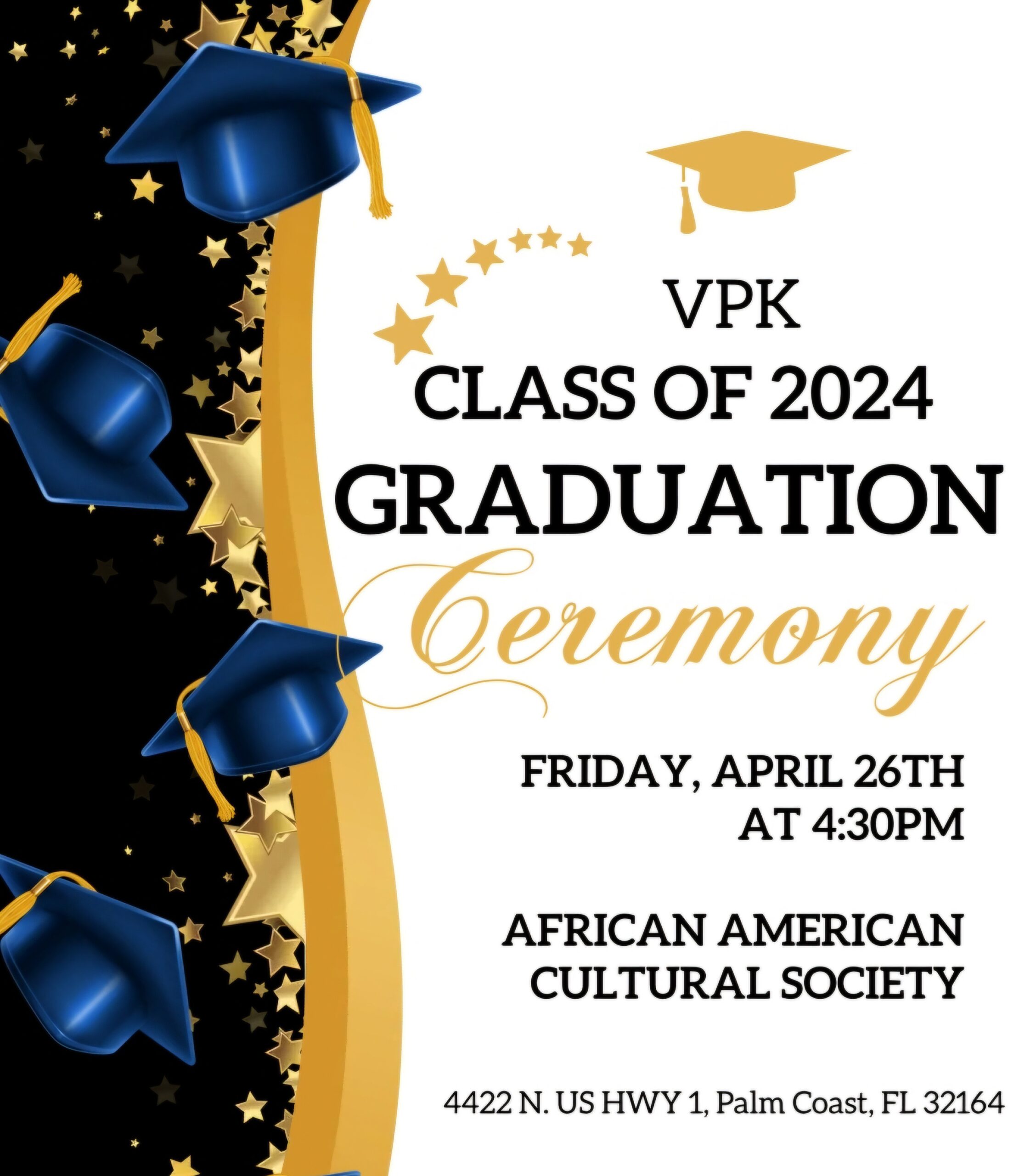 VPK Class Of 2024 Friday April 26th 4:30pm